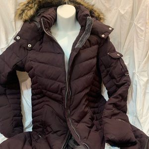 Eddie Bauer $329 women’s large pouf trench coat